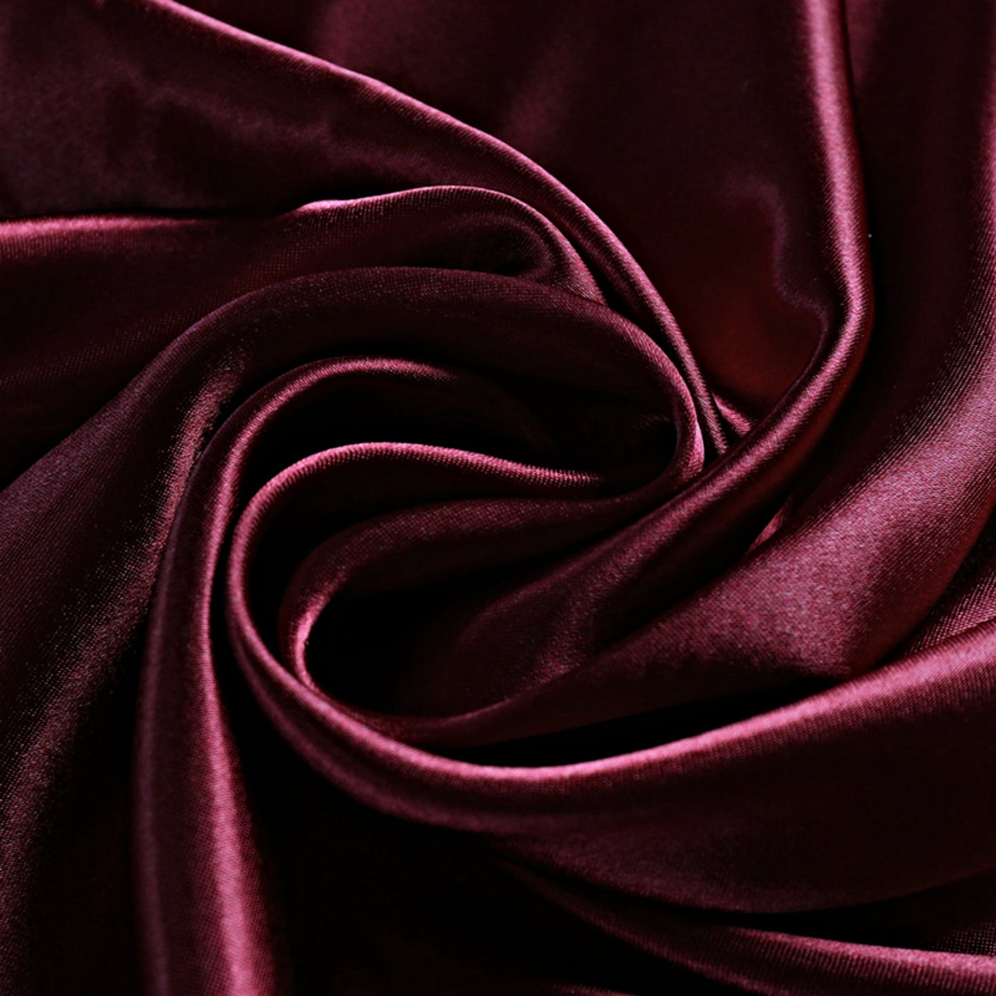 Burgundy Satin Scarf 90×90 cm – Red Wine Silk-Feel Square Scarf | Elegant Satin Hijab, Headscarf & Neck Wrap