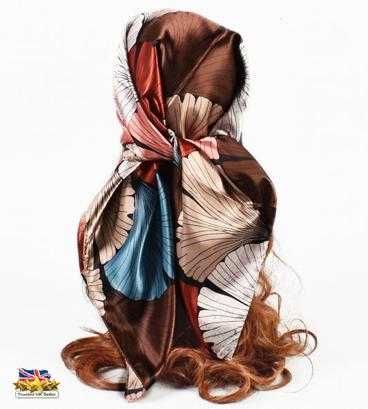 Leafs scarf,Leafs Print scarf,Leafs Bandana,Teal women Scarf,Leafs Print Hijab,Leafs Large Scarf,Flowers scarf,Plants scarf,plants hijab