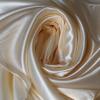 Cream Satin Scarf 90×90 cm – Ivory Silk-Feel Square Scarf | Elegant Satin Hijab, Headscarf & Neck Wrap