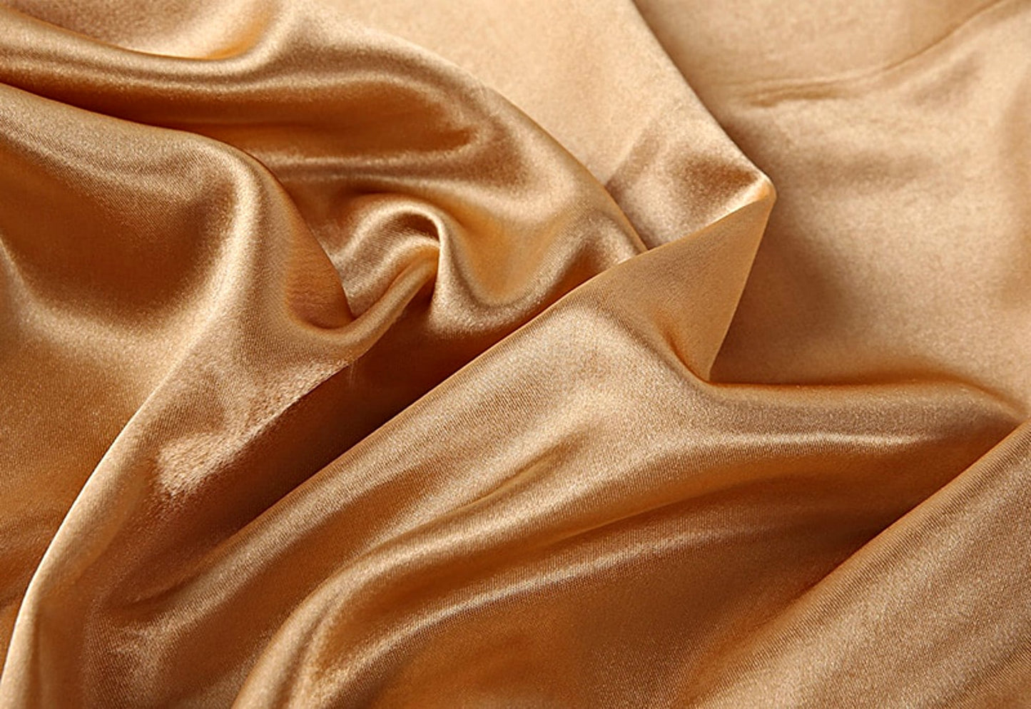 Beige Satin Scarf 90×90 cm – Neutral Silk-Feel Square Scarf | Elegant Beige Hijab, Headscarf & Hair Wrap
