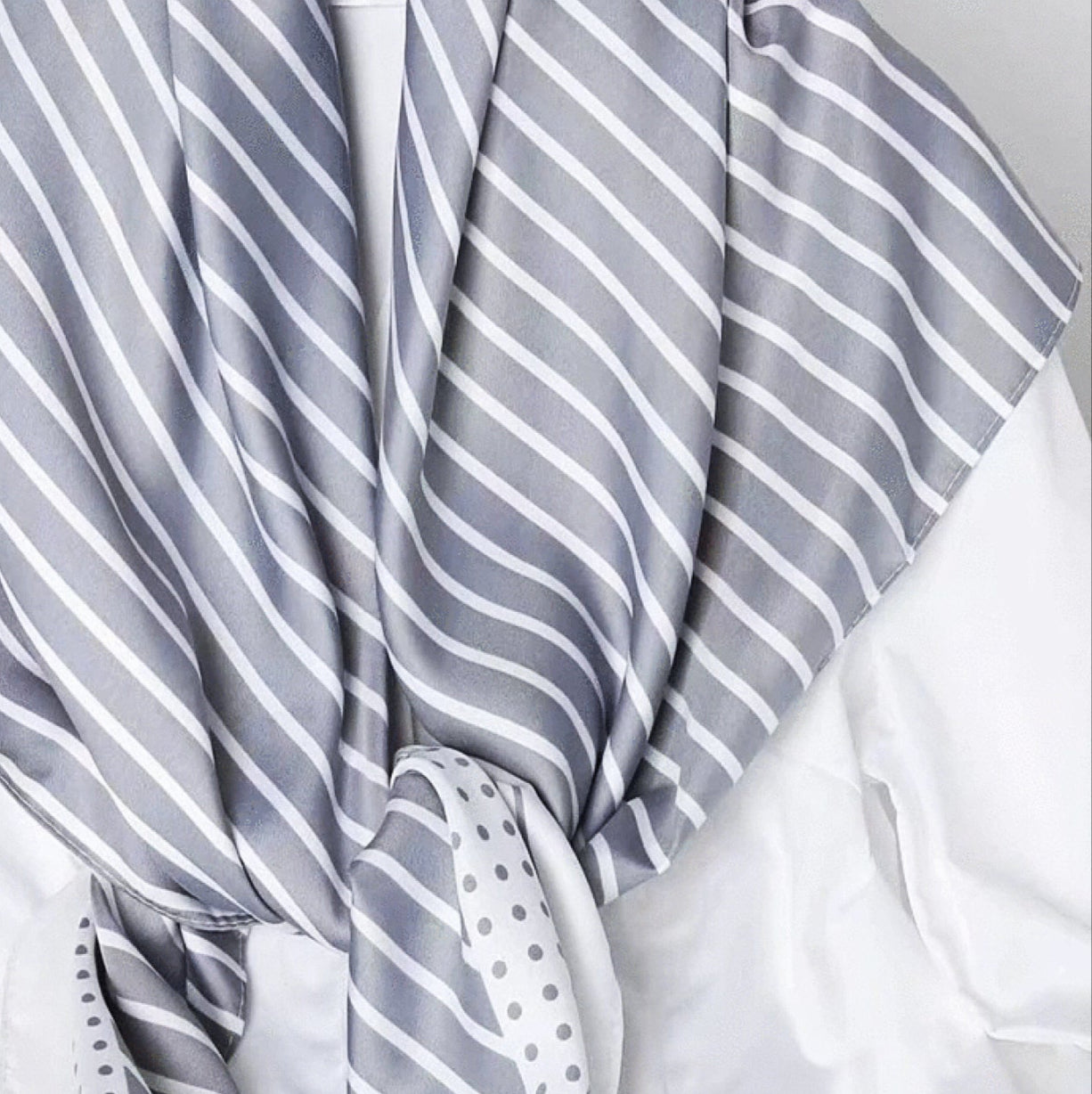 Stripes Scarf,Striped Scarf,Stripes Scarves,Stripes Print Scarf,Stripes Hijab,Geometric Pattern Scarf,Silver stripes scarf,Silver silk Scarf