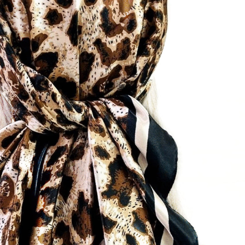Fabulous Leopard Print Scarf – Jungle-Inspired Elegance for Bold Women