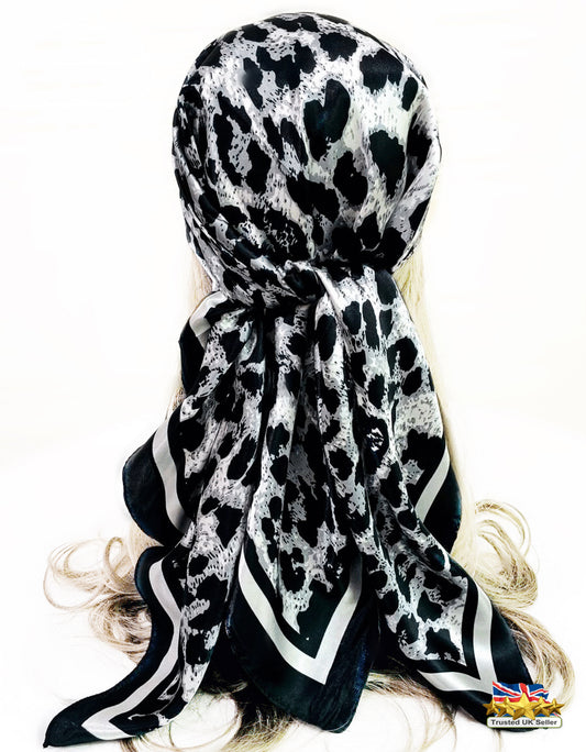 🐆 Fierce & Fabulous Leopard Print Scarf – Jungle-Inspired Elegance for Bold Women