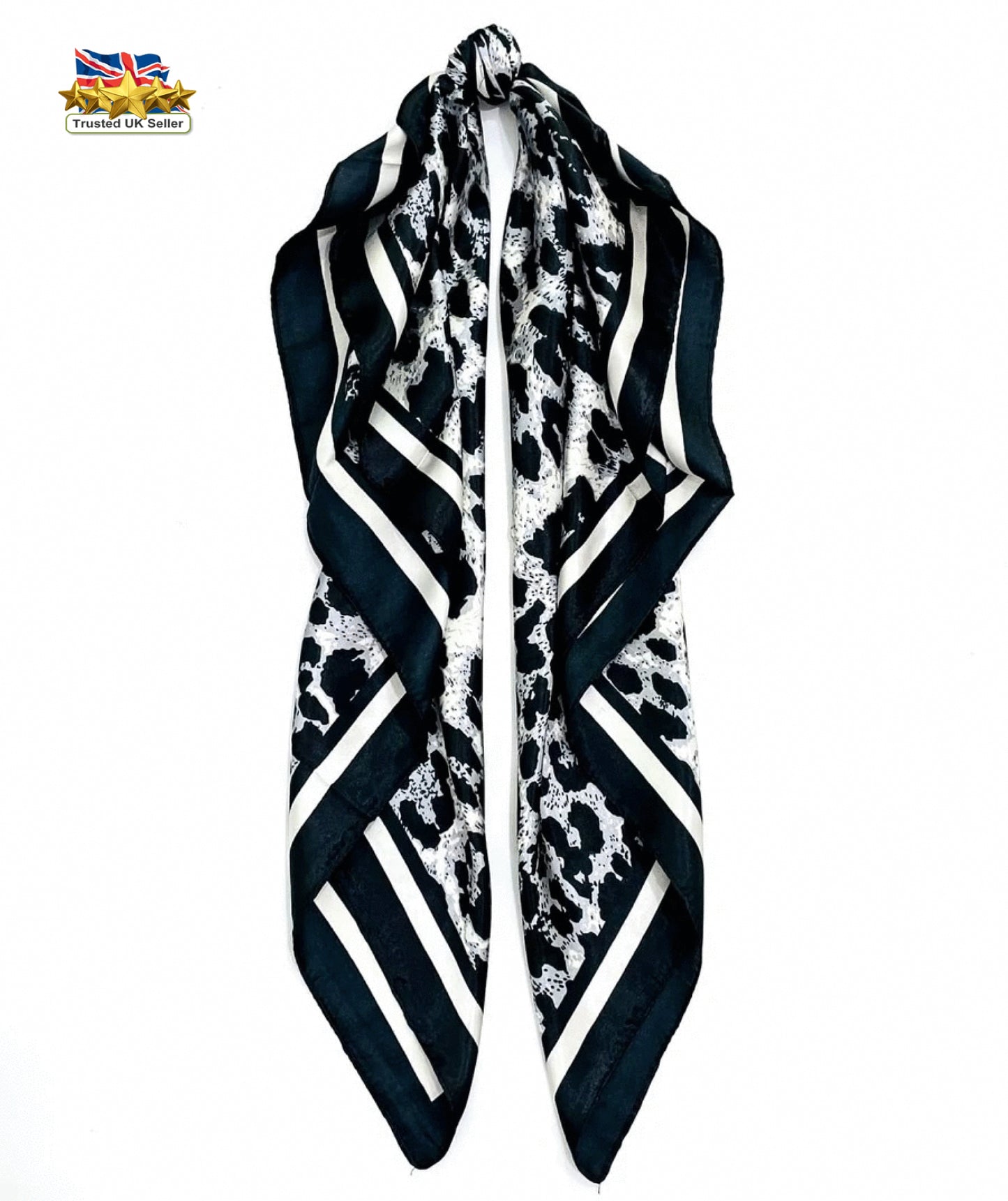 🐆 Fierce & Fabulous Leopard Print Scarf – Jungle-Inspired Elegance for Bold Women