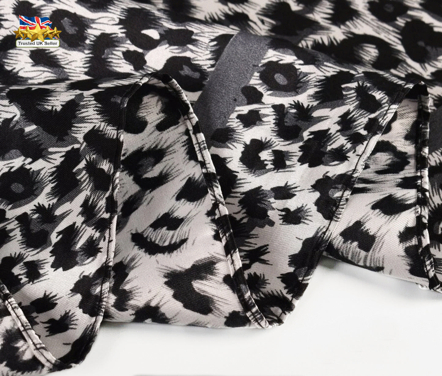 🐾 Animal Print Scarf,Animal print hijab Office scarf Animal print wrap Grey women scarf