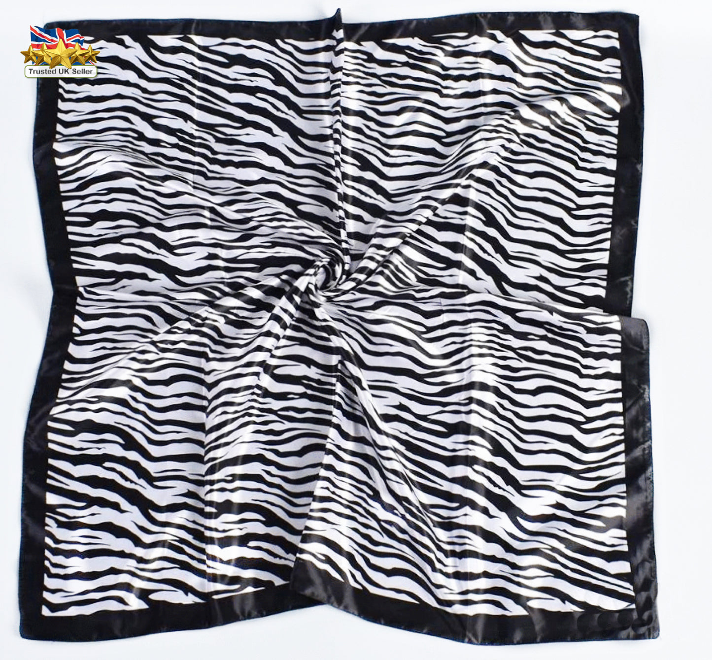 🐾 Animal Print Scarf – Leopard &amp; Zebra Stripes Pattern | Bold Statement Fashion Accessory